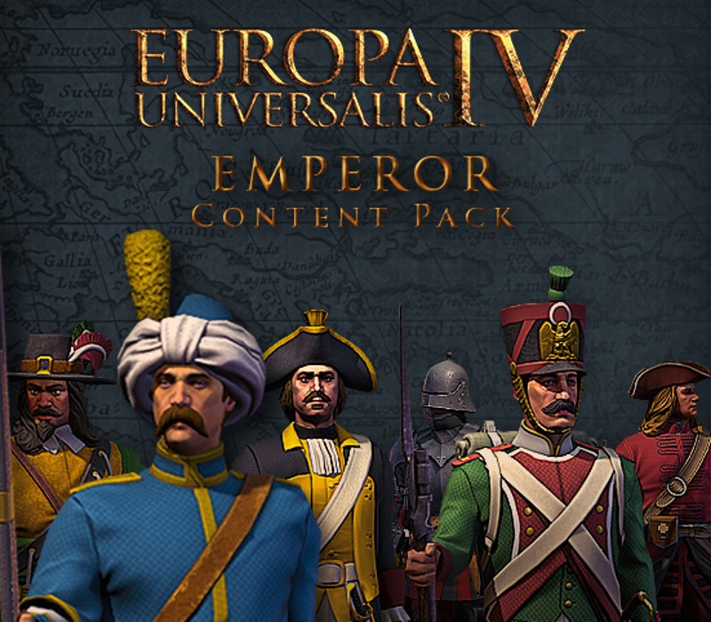 Europa Universalis IV - Emperor Content Pack DLC PC Steam CD Key cover art