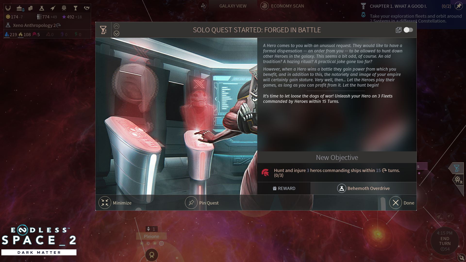 Endless Space 2 - Dark Matter PC Steam CD Key screenshot 3