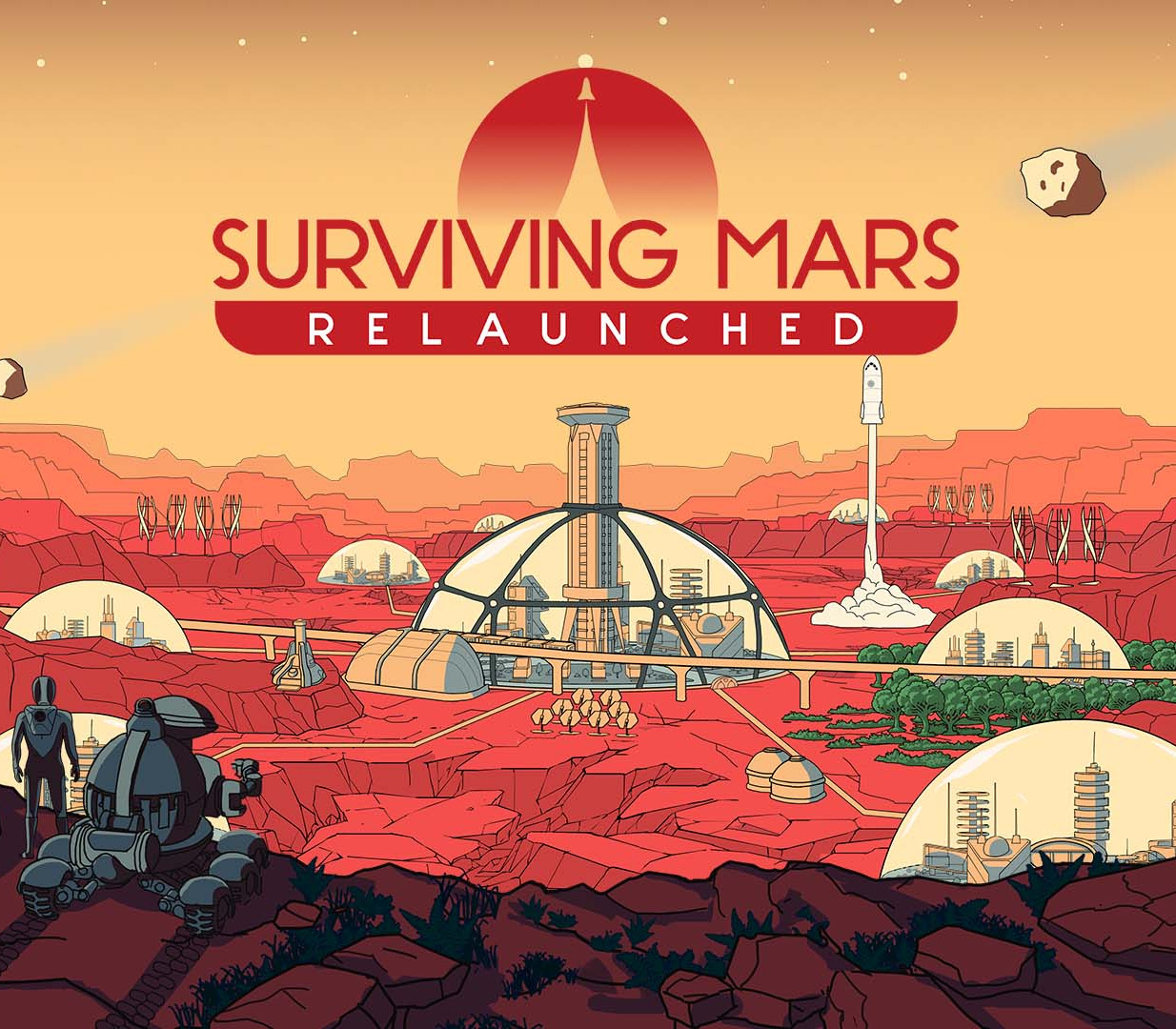 Surviving Mars: Relaunched EU PC Steam CD Key cover art