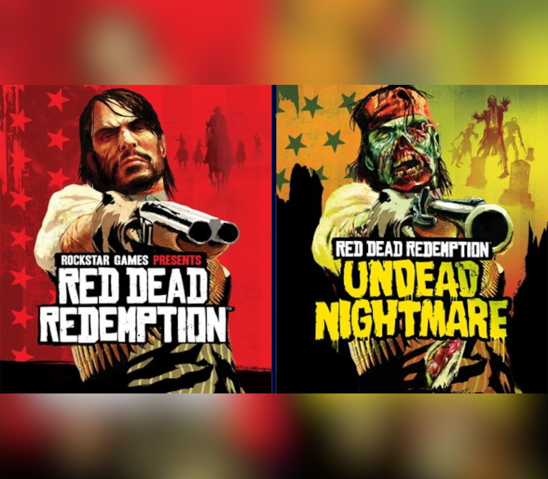 Red Dead Redemption + Undead Nightmare PC Epic Games Green Gift Redemption Code cover art