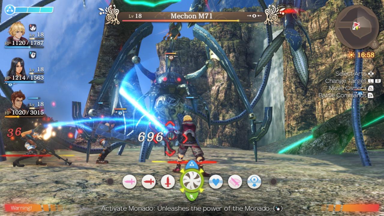 Xenoblade Chronicles Definitive Edition Nintendo Switch Access screenshot 5