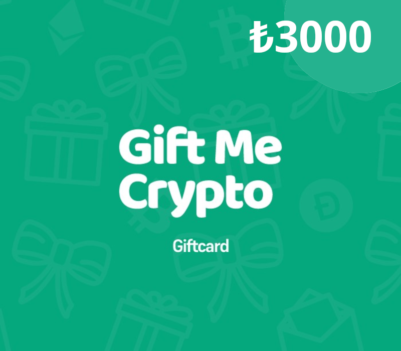 Okładka Gift Me Crypto ₺3000 Gift Card Global