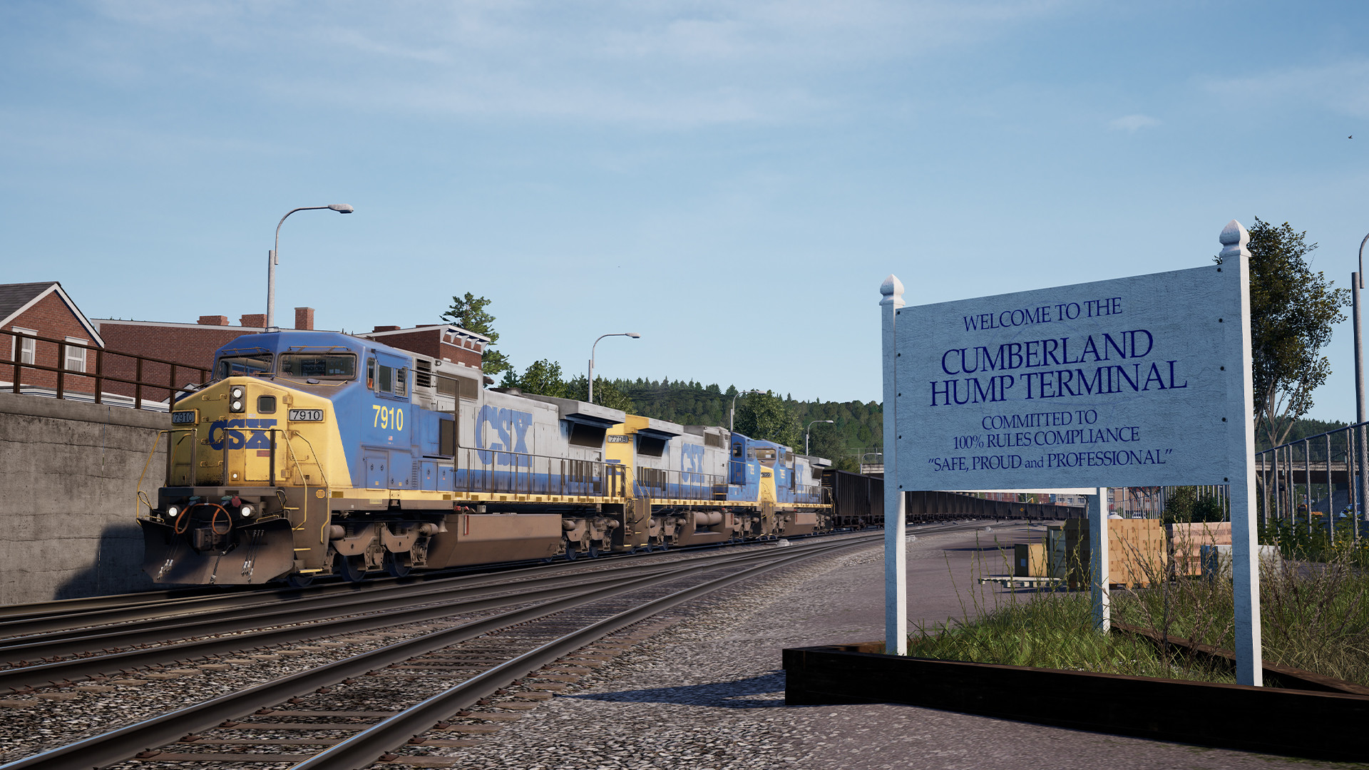 Train Sim World 2 - CSX C40-8W Loco Add-On DLC PC Steam CD Key screenshot 7