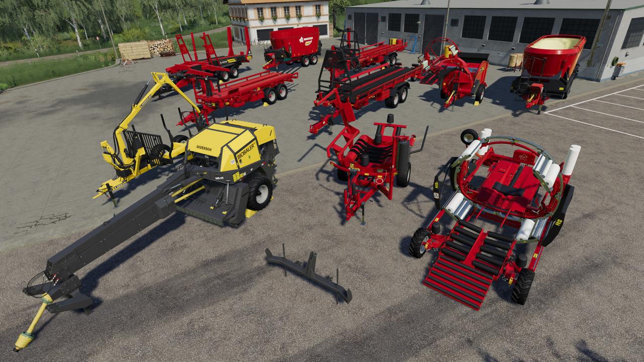 Farming Simulator 19 - Anderson Group Equipment Pack DLC PC Steam CD Key screenshot 5