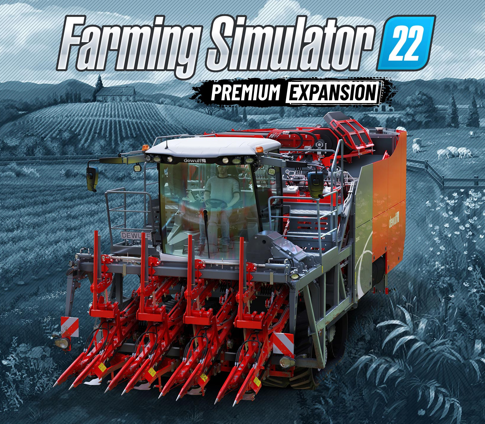 Farming Simulator 22 - Premium Expansion DLC EU PC Steam CD Key cover art