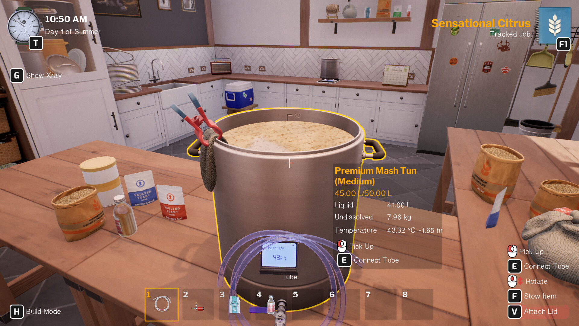 Brewmaster: Beer Brewing Simulator PC Steam Account screenshot 4