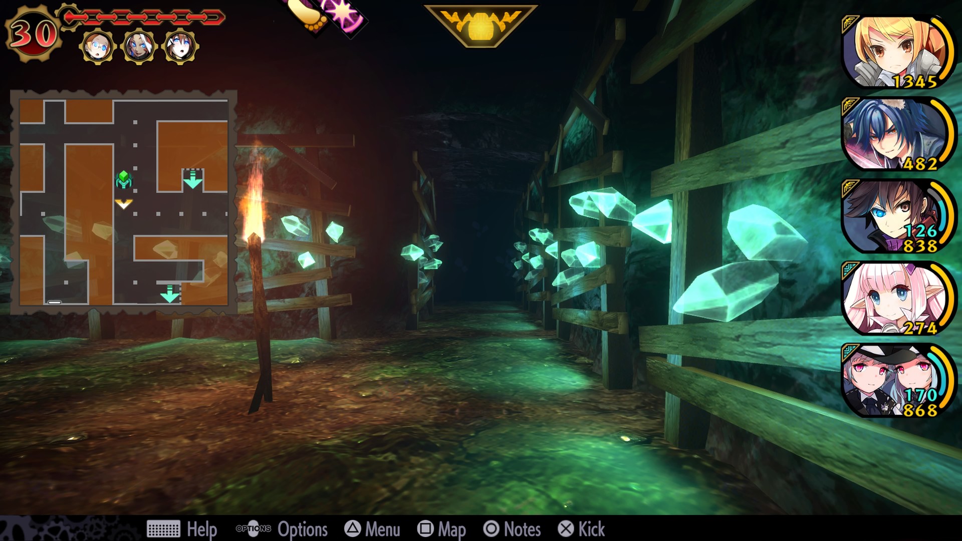 Screenshot 2 di Demon Gaze Extra Steam CD Key