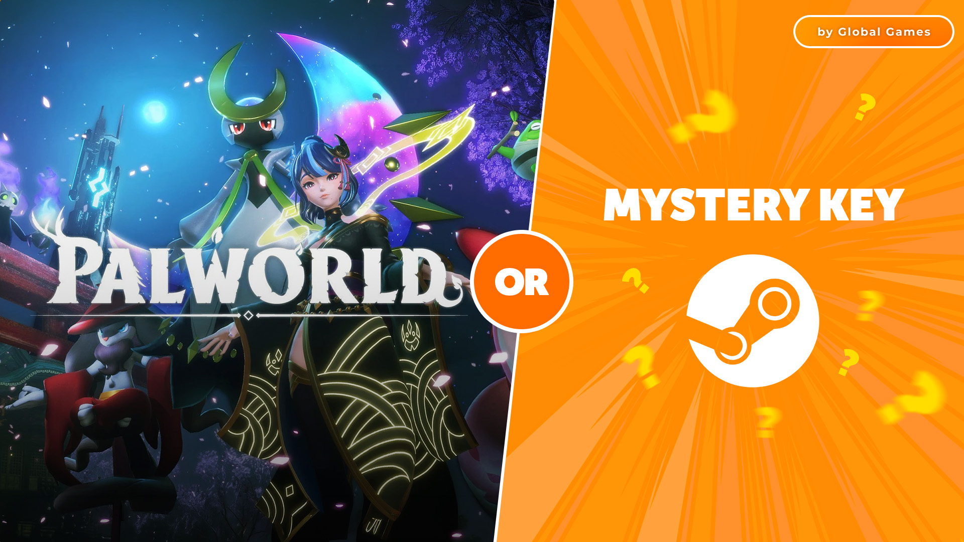 Palworld or Mystery Steam CD Key by Global Games screenshot 1