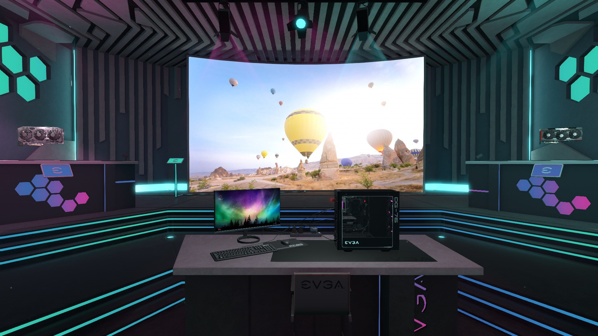 PC Building Simulator - EVGA Workshop DLC Steam CD Key — zrzut ekranu 1
