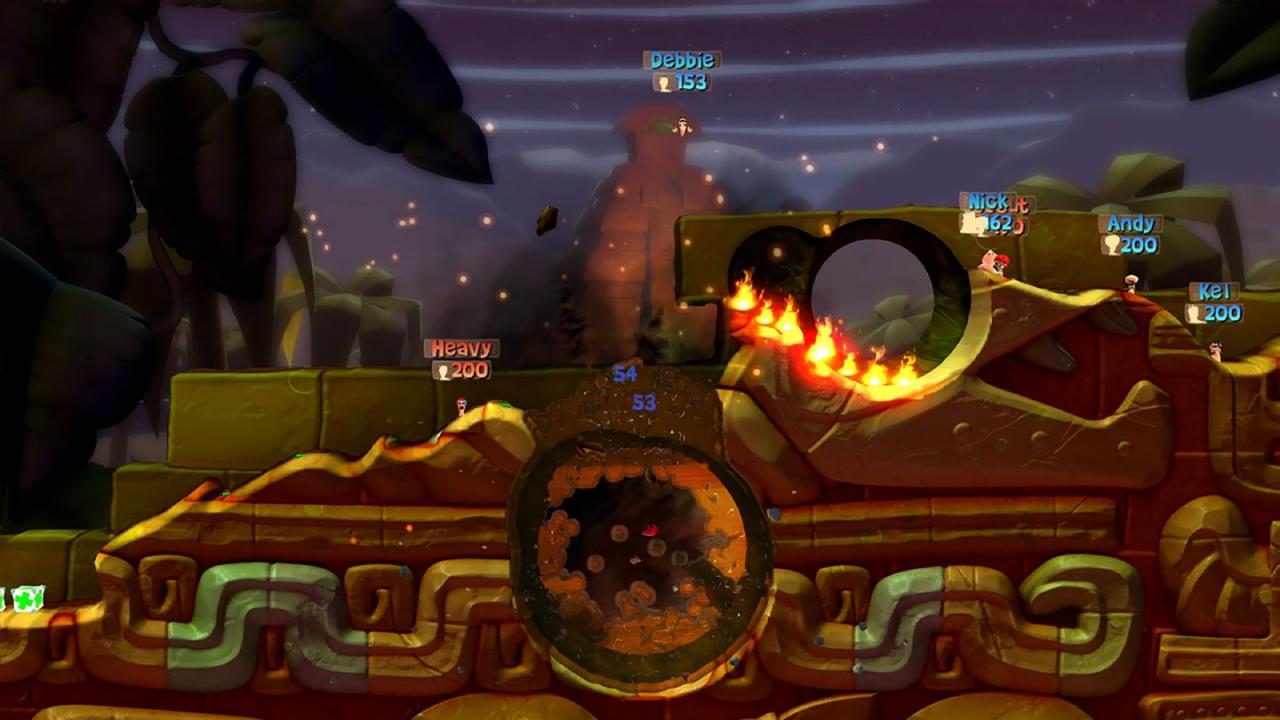 Screenshot 4 di Worms Battlegrounds EU XBOX One CD Key
