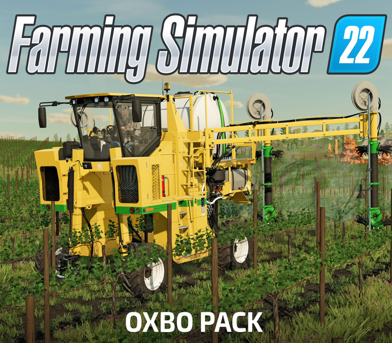 Farming Simulator 22 - OXBO Pack DLC PC Steam CD Key 커버 아트