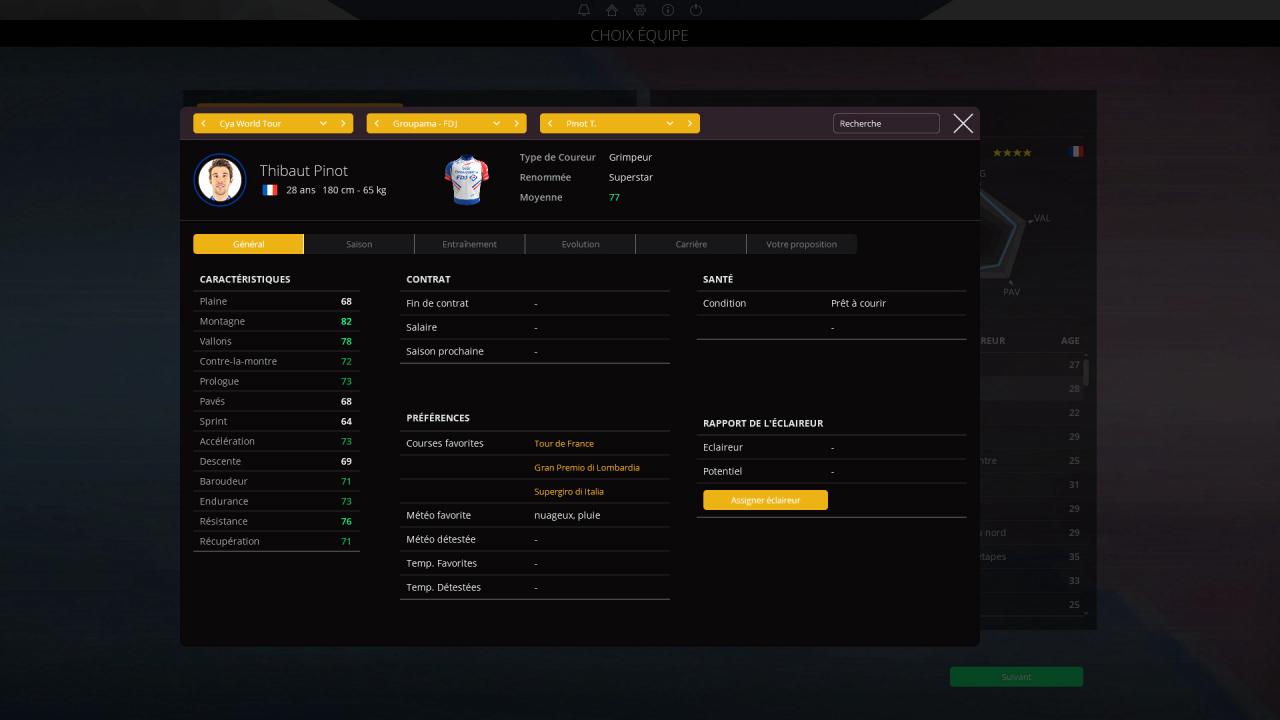 Pro Cycling Manager 2019 PC Steam CD Key screenshot 2