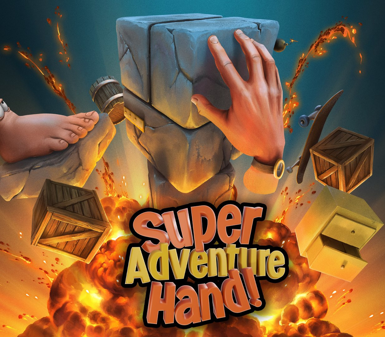 Super Adventure Hand PC Steam Account cover art