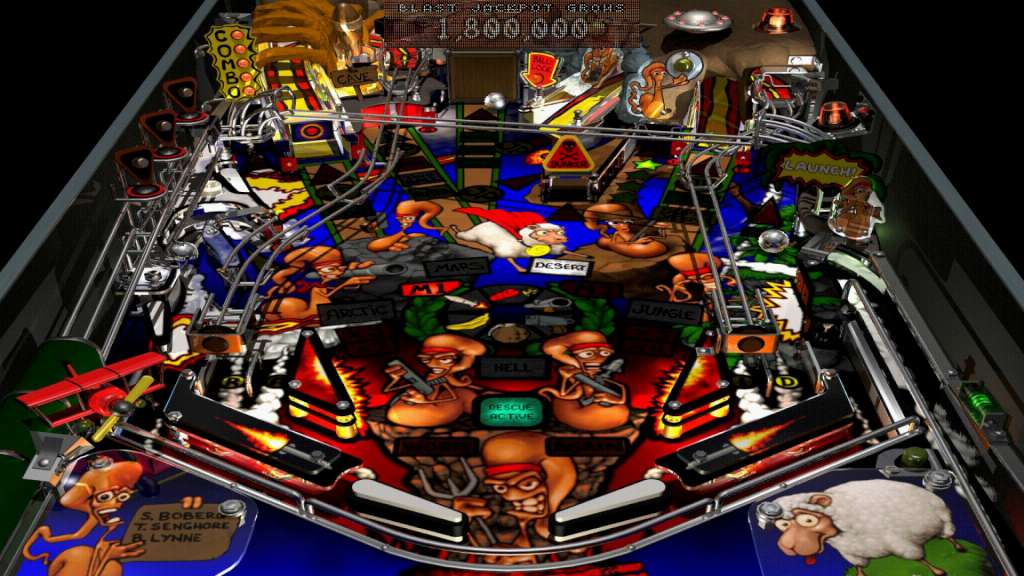 Screenshot 3 di Worms Pinball EU PC Steam CD Key