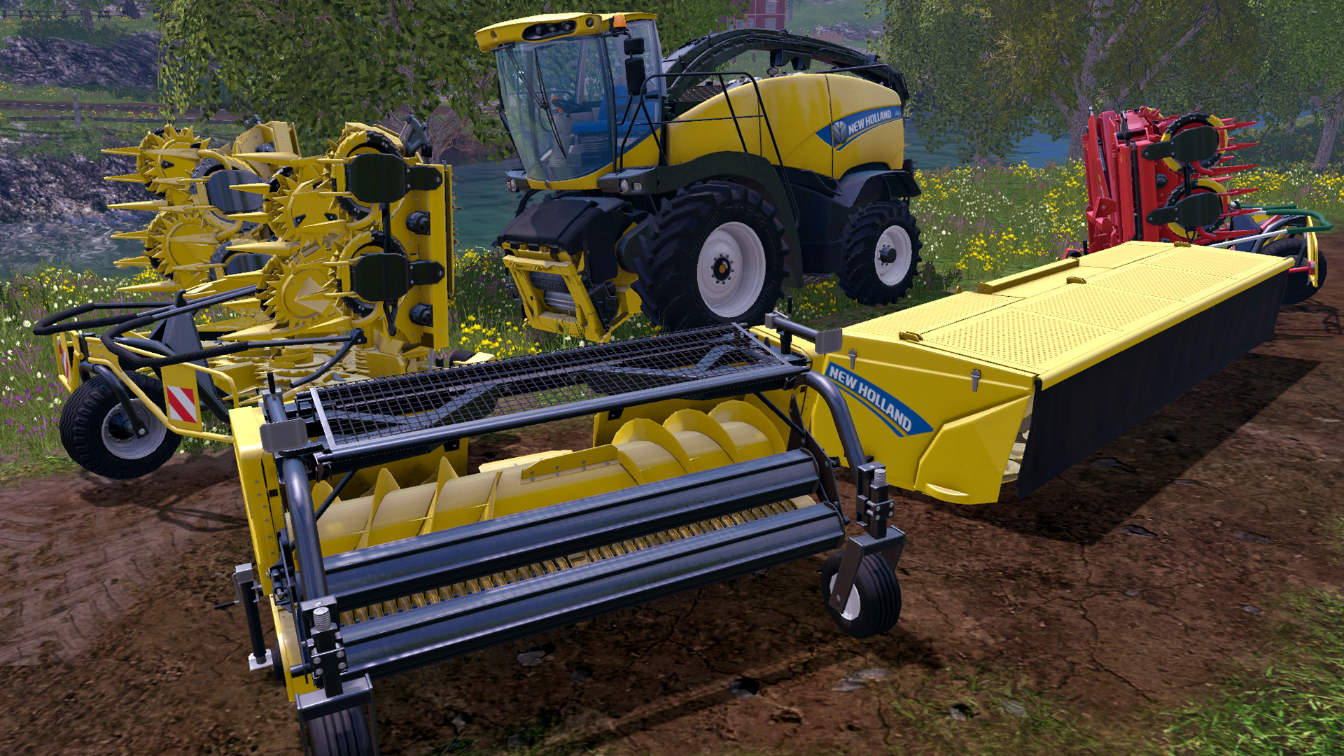 Farming Simulator 15 - New Holland Pack DLC PC Steam CD Key – Screenshot 1