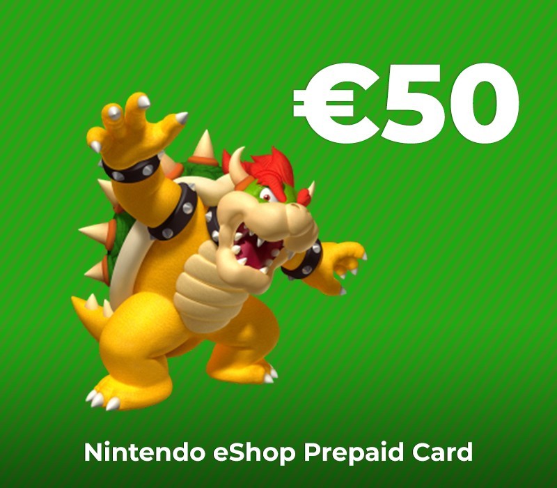 Copertina di Nintendo eShop Prepaid Card €50 EU Key