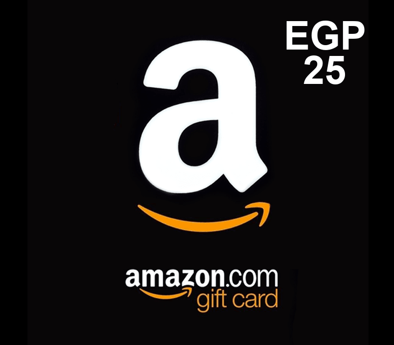 Amazon 25 EGP Gift Card EG cover art