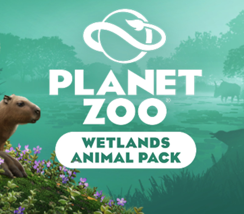 Planet Zoo - Wetlands Animal Pack DLC EU Steam CD Key cover art