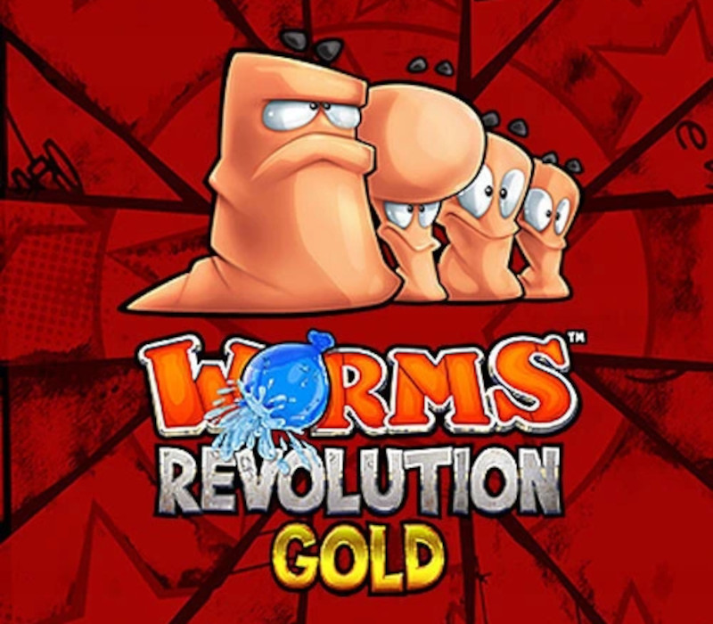 Worms Revolution Gold Edition EU Steam CD Key cover art
