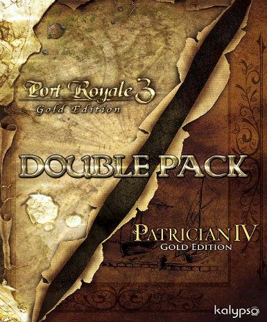 Port Royale 3 Gold + Patrician IV Gold - Double Pack 커버 아트