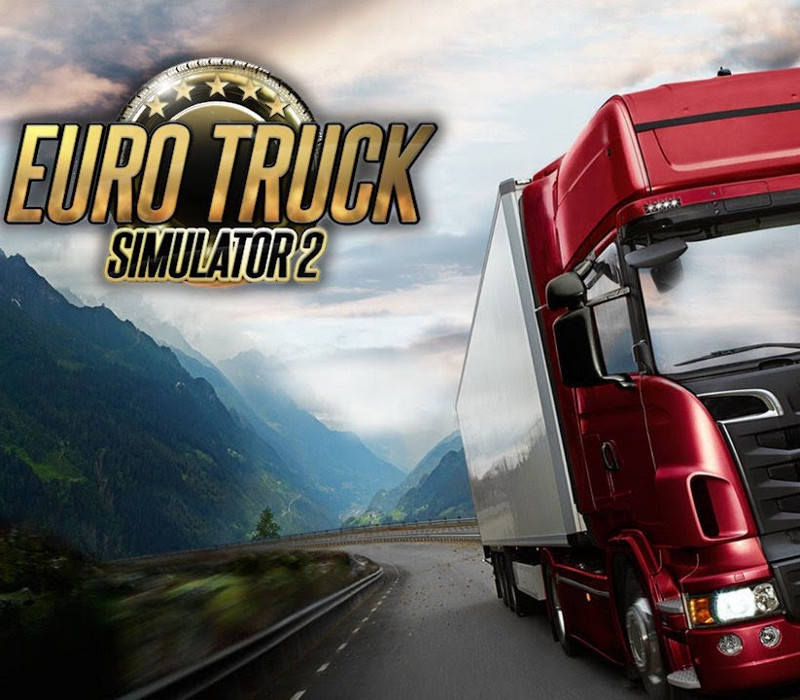 Euro Truck Simulator 2 + High Power Cargo Pack DLC Steam CD Key cover art