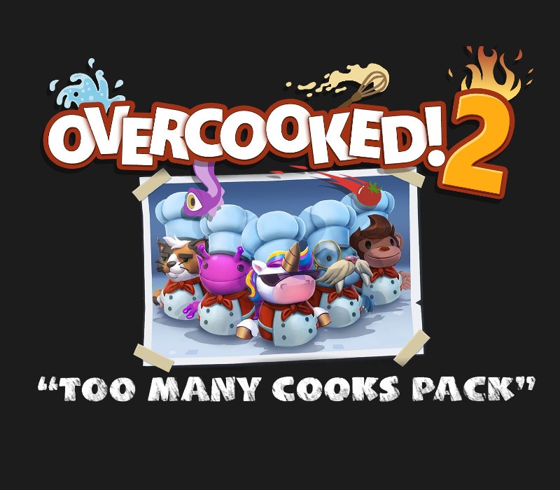 Overcooked! 2 - Too Many Cooks Pack DLC US PC Steam CD Key cover art