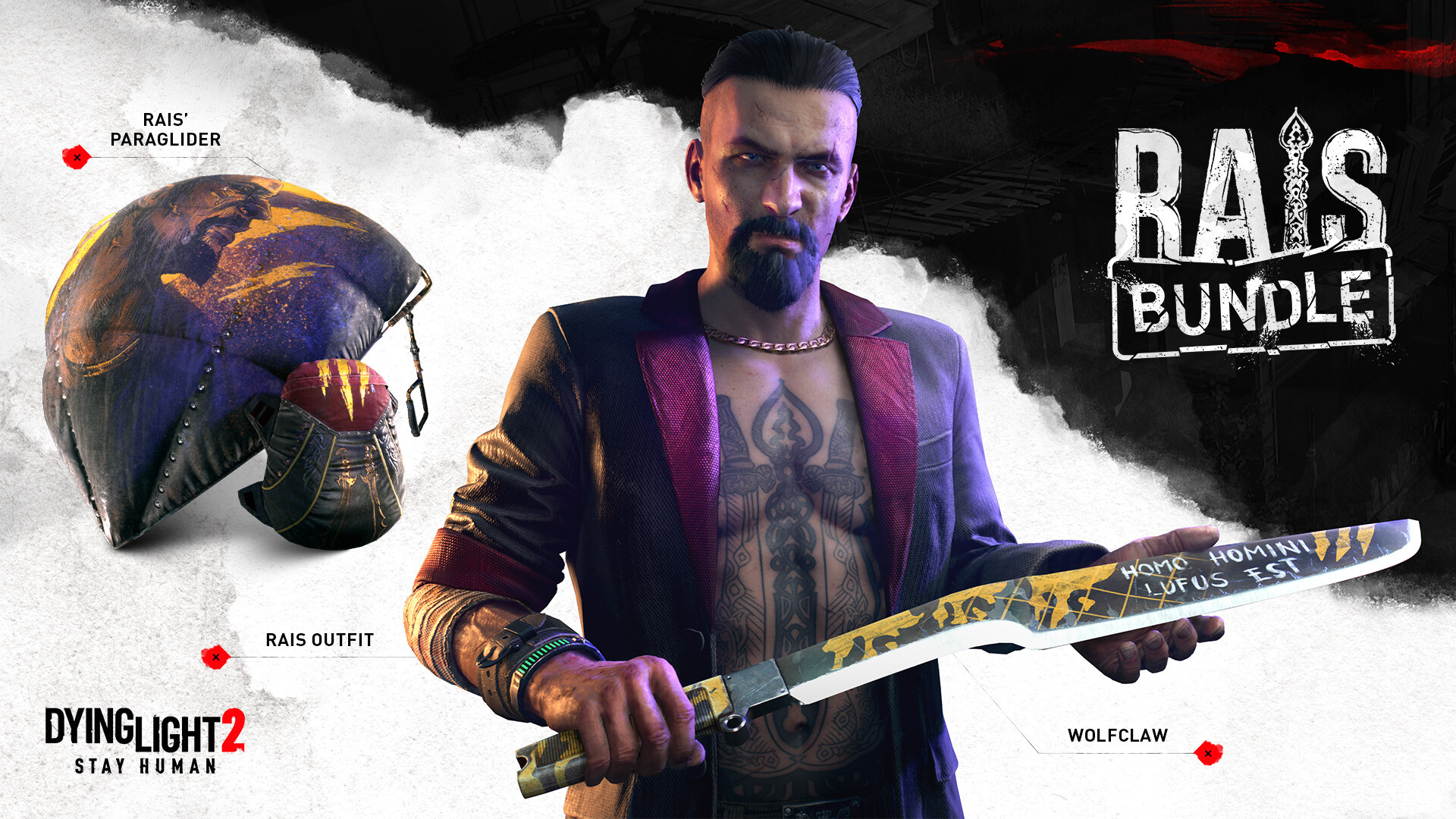 Dying Light 2 Stay Human - Rais Bundle DLC PC Steam CD Key screenshot 1