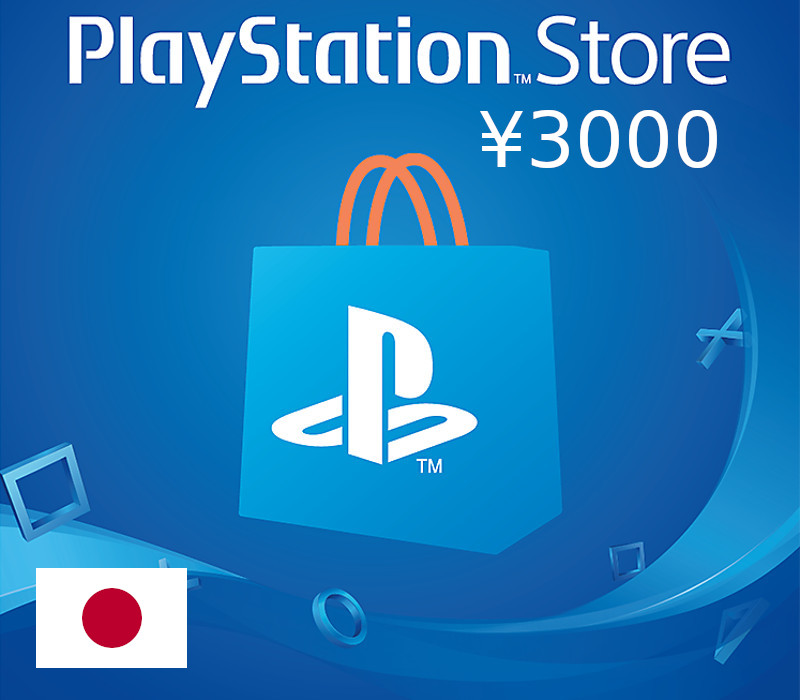 PlayStation Network Card ¥3000 JP 封面图