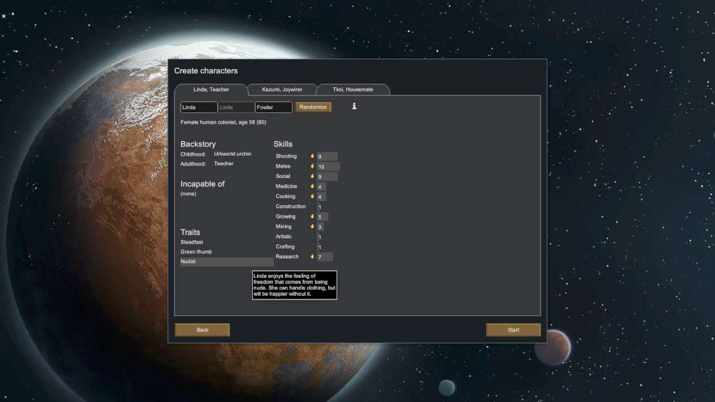 RimWorld Epic Games Account screenshot 2