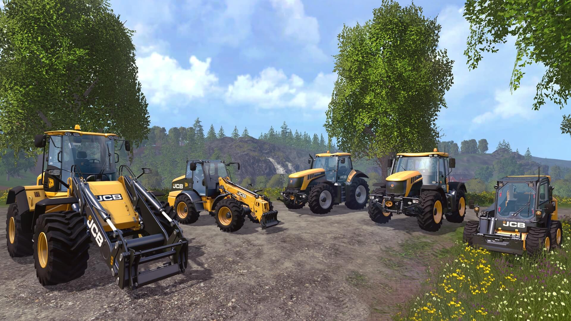 Farming Simulator 15 - JCB DLC PC Steam CD Key screenshot 3