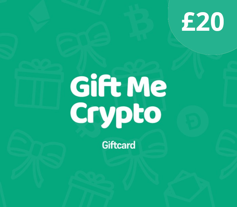 Okładka Gift Me Crypto £20 Gift Card