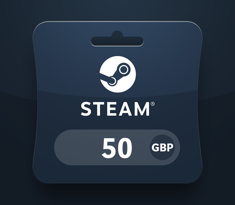 Cover von Steam Wallet GBP 50 Gift Card UK