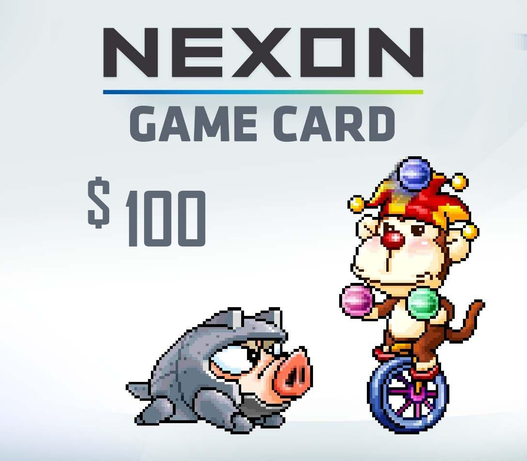Nexon $100 Game Card US cover art