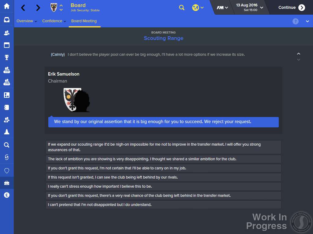 Football Manager 2016 Limited Edition PC Steam CD Key screenshot 5