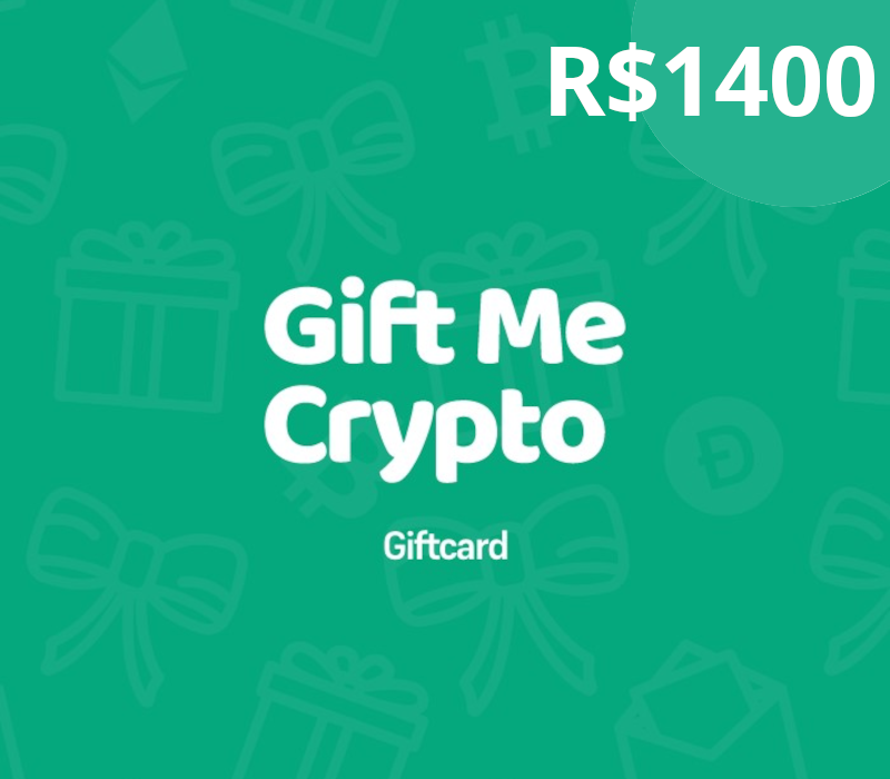 Cover von Gift Me Crypto BRL 1400 Gift Card
