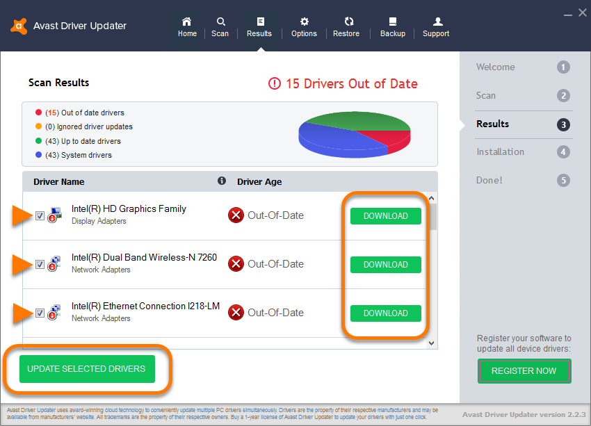 AVAST Driver Updater Key (3 Years / 3 PCs) screenshot 5