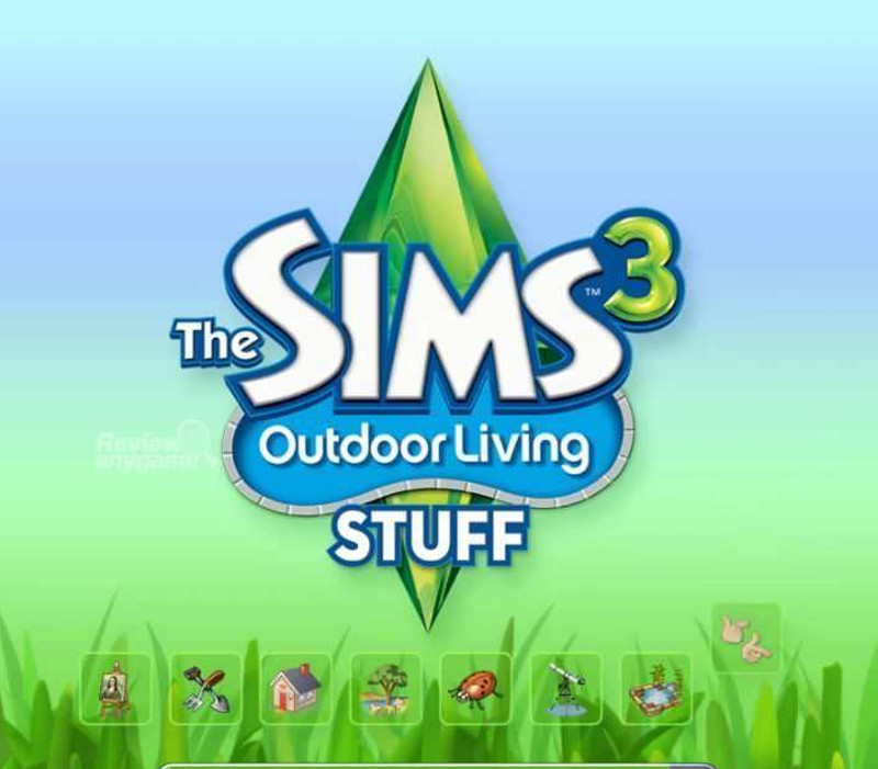 The Sims 3 + Outdoor Living Stuff Pack EA App CD Key cover art