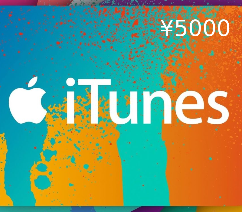 iTunes ￥5000 JP Card 封面图