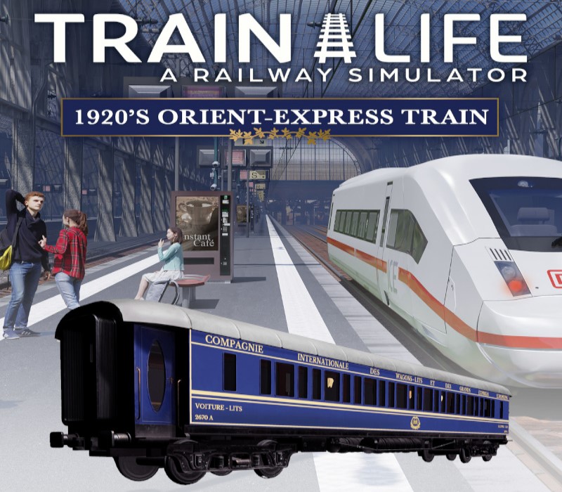 Cover von Train Life - 1920'S Orient-Express Train DLC EU PS4 CD Key