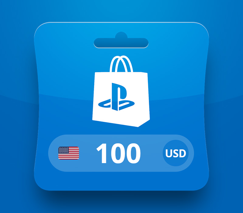 PlayStation Network Card USD 100 Gift Card US 커버 아트
