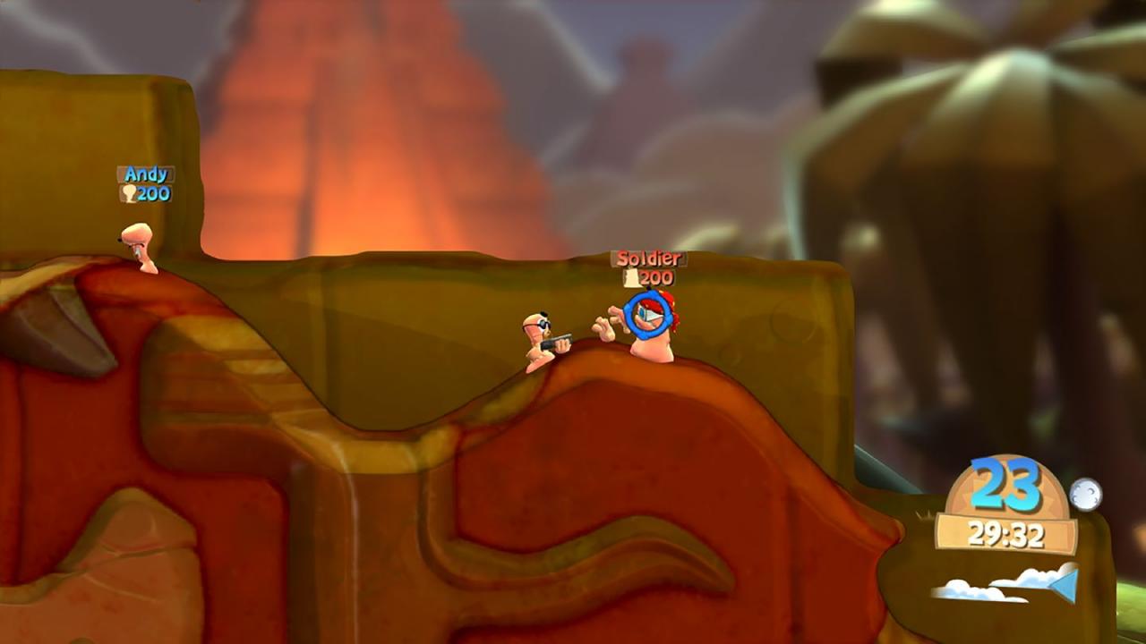 Screenshot 5 di Worms Battlegrounds EU XBOX One CD Key