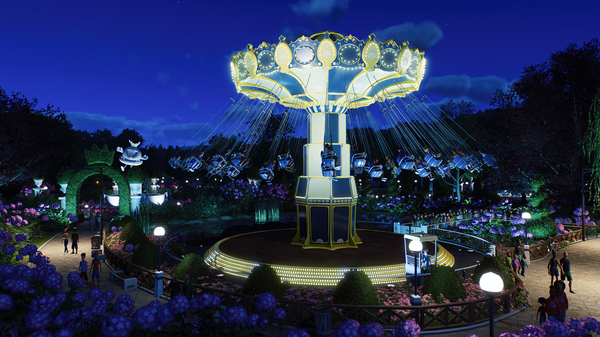 Planet Coaster 2 - Vintage Funfair Ride Pack DLC PC Steam CD Key screenshot 3