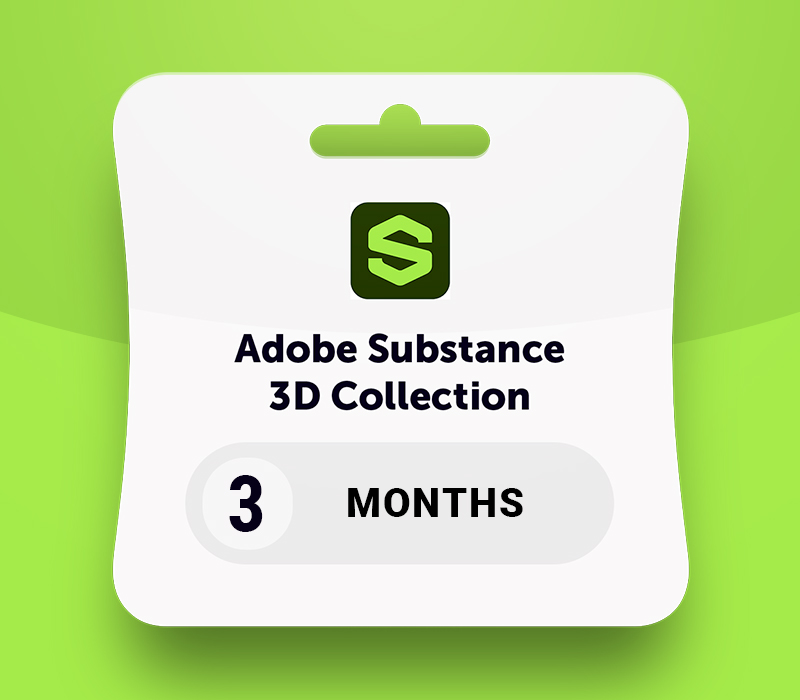 Adobe Substance 3D Collection - 3 Months Subscription Key RoW cover art