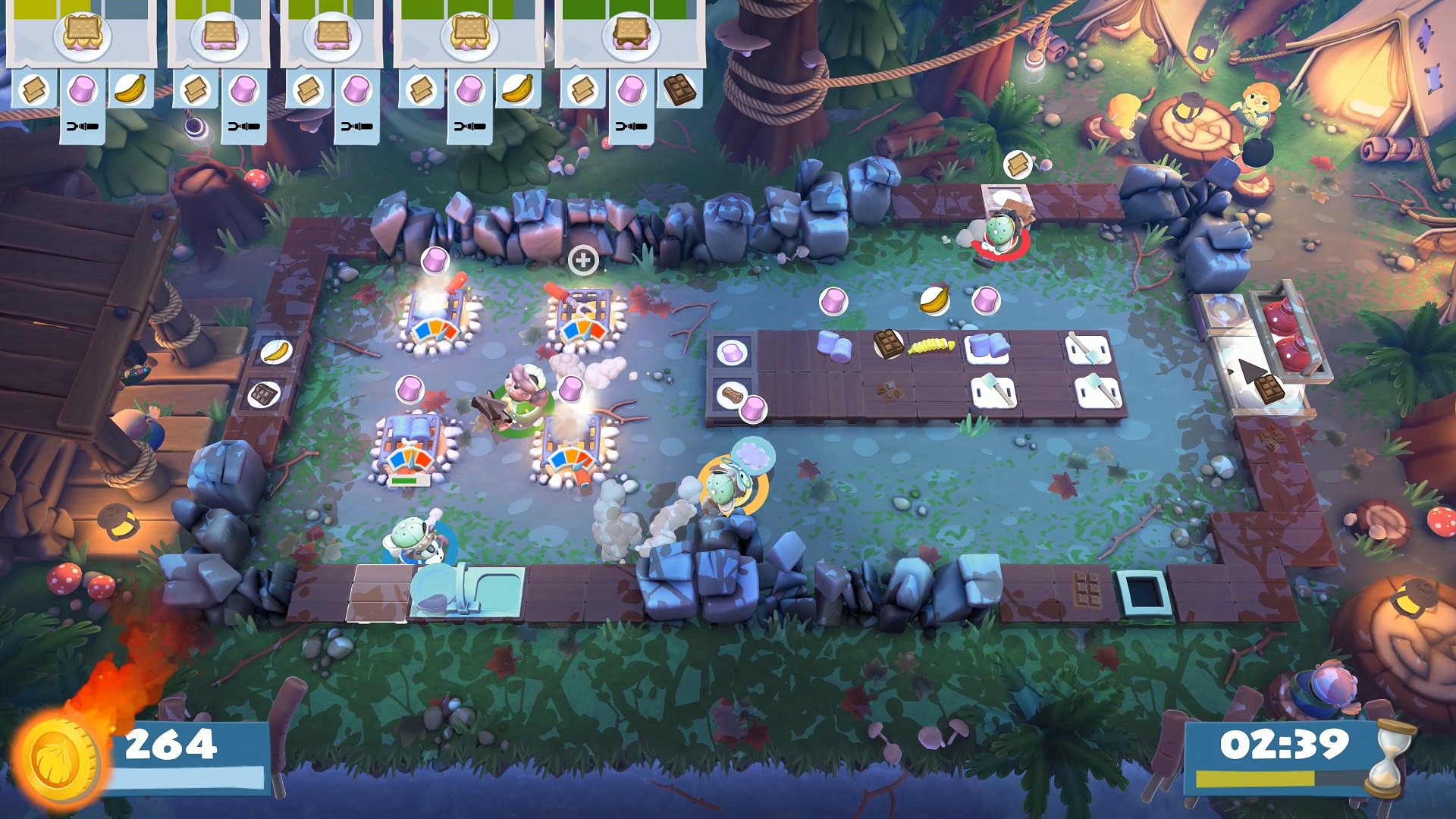 Overcooked! 2 - Campfire Cook Off DLC PC Steam CD Key screenshot 3
