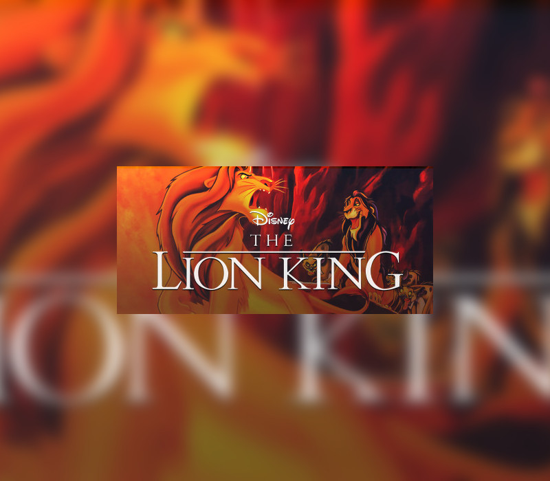 Disney's The Lion King PC Steam CD Key cover art