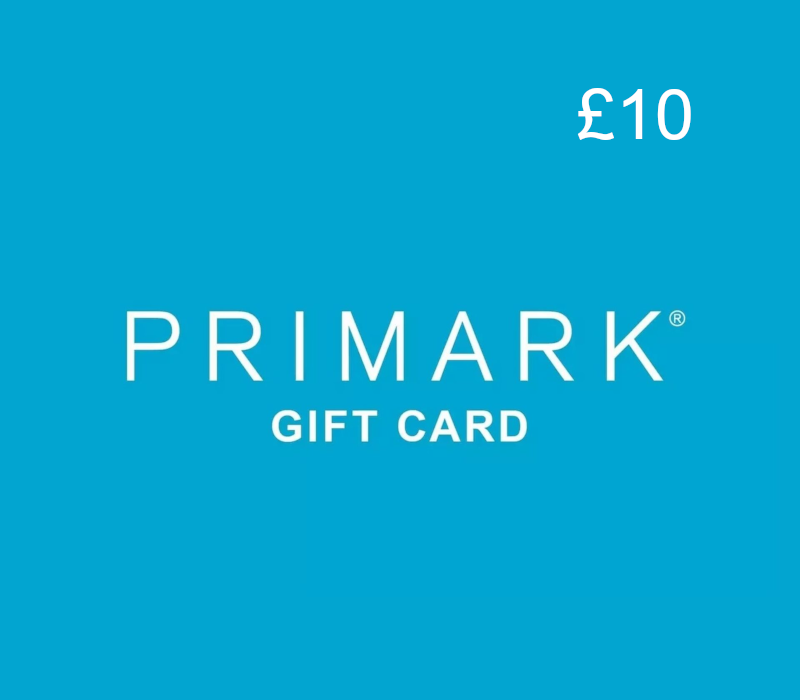 Обложка Primark £10 Gift Card UK