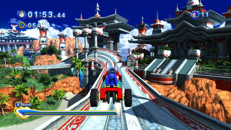 Sonic Generations RoW PC Steam CD Keyのスクリーンショット6