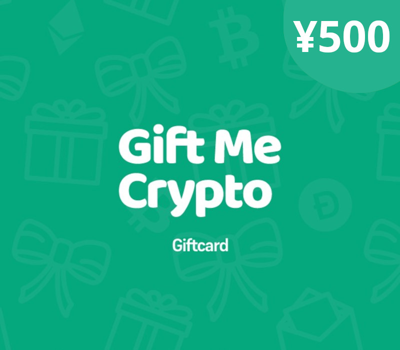 Cover von Gift Me Crypto ¥500 Gift Card