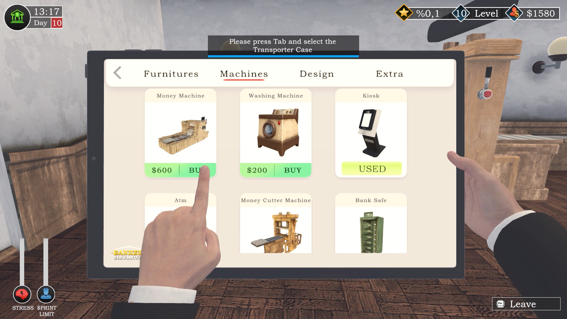 Banker Simulator PC Steam CD Key screenshot 5