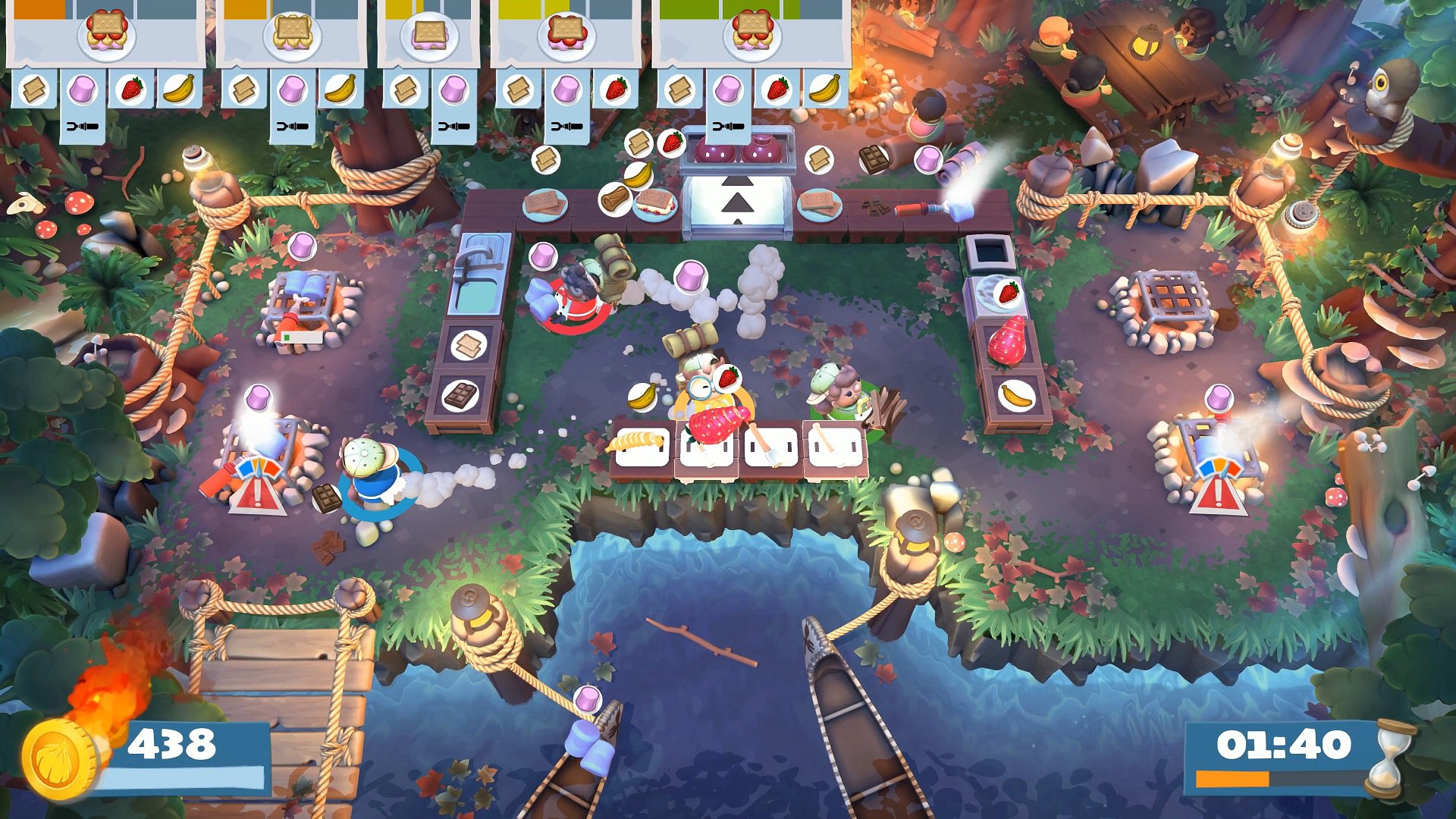 Overcooked! 2 - Campfire Cook Off DLC PC Steam CD Key screenshot 6